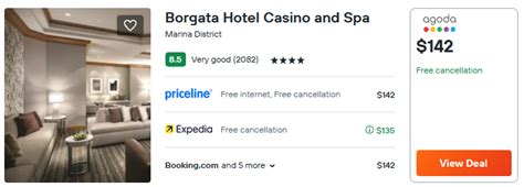 borgata package deals